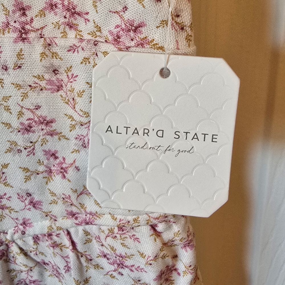 Altar'd State Pink Floral Dress - Picture 2 of 4